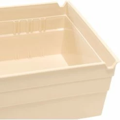 Wholesale 👍 Global Industrial™ Plastic Nesting Storage Shelf Bin 8-3/8"W x 11-5/8"D x 4"H Beige - Pkg Qty 12 💯 -Containers shop 184843BG 11