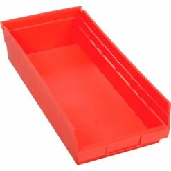 Buy ๐ Global Industrial Plastic Nesting Storage Shelf Bin 8-3/8"W x 17-7/8"D x 4"H Red - Pkg Qty 12 ๐ฅฐ