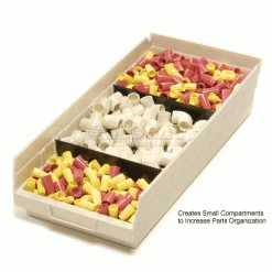 Discount ❤️ Shelf Bin Divider DSB209/210/216 Fits 11-1/8"W X 6"H Bins 🤩 -Containers shop 184849 3wco 3