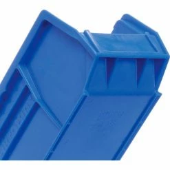 Brand new ✔️ Akro-Mils® AkroBin® Plastic Stack & Hang Bin, 4-1/8"W x 10-7/8"D x 4"H, Blue - Pkg Qty 12 🎁 -Containers shop 188013BL 06