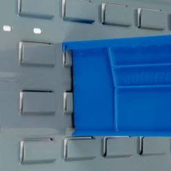 Brand new ✔️ Akro-Mils® AkroBin® Plastic Stack & Hang Bin, 4-1/8"W x 10-7/8"D x 4"H, Blue - Pkg Qty 12 🎁 -Containers shop 188013BL 08