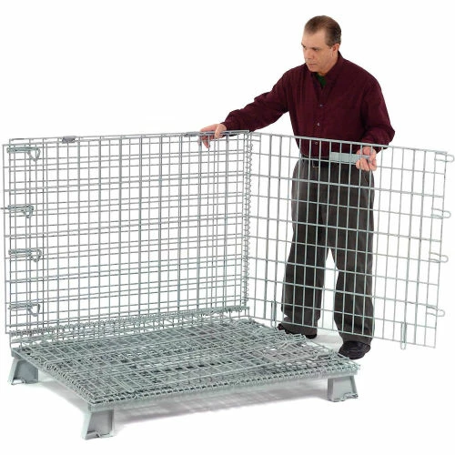 Best reviews of โจ Global Industrial Folding Wire Container, 48"L x 40"W x 42-1/2"H, 4000 Lb. Capacity ๐ 5 Best reviews of โจ Global Industrial Folding Wire Container, 48"L x 40"W x 42-1/2"H, 4000 Lb. Capacity ๐ - Image 5