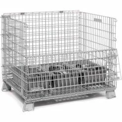 Outlet 🎁 Global Industrial Folding Wire Container 48"L x 40"W x 36-1/2"H 5000 Lb. Capacity 🔔 67 Outlet 🎁 Global Industrial Folding Wire Container 48"L x 40"W x 36-1/2"H 5000 Lb. Capacity 🔔 -Containers shop 198696 53 5