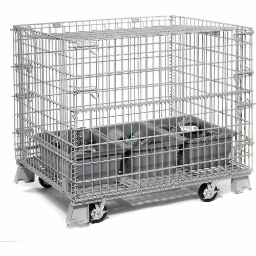 Outlet 🎁 Global Industrial Folding Wire Container 48"L x 40"W x 36-1/2"H 5000 Lb. Capacity 🔔 20 Outlet 🎁 Global Industrial Folding Wire Container 48"L x 40"W x 36-1/2"H 5000 Lb. Capacity 🔔 - Image 20