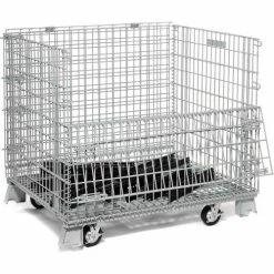 Outlet 🎁 Global Industrial Folding Wire Container 48"L x 40"W x 36-1/2"H 5000 Lb. Capacity 🔔 72 Outlet 🎁 Global Industrial Folding Wire Container 48"L x 40"W x 36-1/2"H 5000 Lb. Capacity 🔔 -Containers shop 198696 63 5