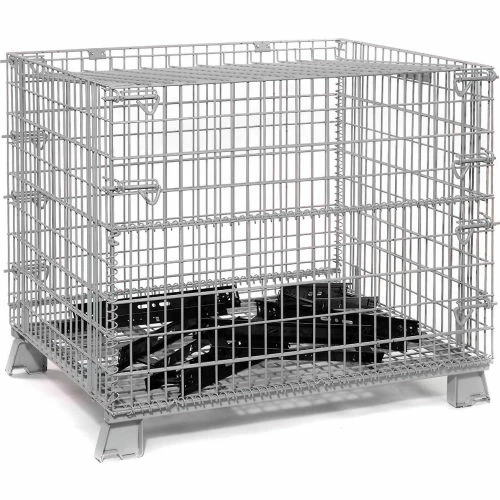 Outlet 🎁 Global Industrial Folding Wire Container 48"L x 40"W x 36-1/2"H 5000 Lb. Capacity 🔔 21 Outlet 🎁 Global Industrial Folding Wire Container 48"L x 40"W x 36-1/2"H 5000 Lb. Capacity 🔔 - Image 21