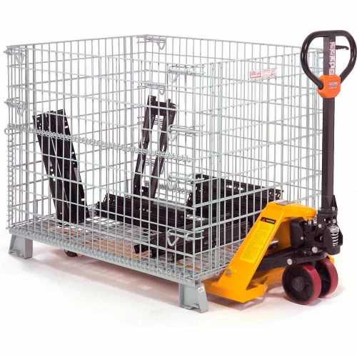 Outlet 🎁 Global Industrial Folding Wire Container 48"L x 40"W x 36-1/2"H 5000 Lb. Capacity 🔔 34 Outlet 🎁 Global Industrial Folding Wire Container 48"L x 40"W x 36-1/2"H 5000 Lb. Capacity 🔔 - Image 34