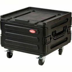 Best Sale 💯 SKB Corporation SKB Roto Molded Rack Expansion Case 1SKB-R1906 W/Wheels Water Resistant, 25-1/2"L x 26"W 😉 -Containers shop 1SKB R1906 4