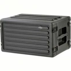 Promo 🥰 SKB Corporation SKB Cases Shallow 6U Roto Rack 1SKB-R6S Black, Water Resistant ❤️ -Containers shop 1SKB R6S 3