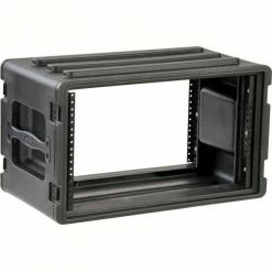 Promo 🥰 SKB Corporation SKB Cases Shallow 6U Roto Rack 1SKB-R6S Black, Water Resistant ❤️ -Containers shop 1SKB R6S 6