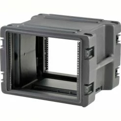 Wholesale 🎉 SKB Corporation SKB Cases 8U - Roto Rolling Rack 1SKB-R8W Black, Keyed Lock, Water Resistant ❤️ -Containers shop 1SKB R8W 4