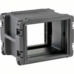 Wholesale 🎉 SKB Corporation SKB Cases 8U - Roto Rolling Rack 1SKB-R8W Black, Keyed Lock, Water Resistant ❤️ -Containers shop 1SKB R8W 5