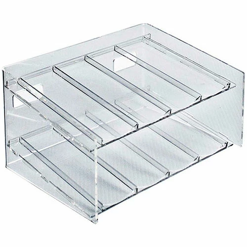 Budget โ Global Approved 222482, 8 Compartment Cosmetic Display, 12"W x 6.5"H x 8"D, CLR, 1 Pc ๐ 2 Budget โ Global Approved 222482, 8 Compartment Cosmetic Display, 12"W x 6.5"H x 8"D, CLR, 1 Pc ๐ - Image 2