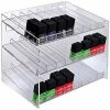 New ✨ Global Approved 222683, 24 Compartment Cosmetic Display, 12"W x 10.5"H x 8"D, CLR, 1 Pc 🌟