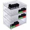 Deals 🤩 Global Approved 222684, 32 Compartment Cosmetic Display, 12"W x 14.5"H x 8.5"D, CLR, 1 Pc 🔔