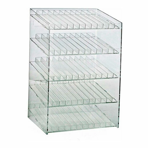 Buy 👍 Global Approved 222885, 60 Compartment Cosmetic Display, 12"W x 18.5"H x 8.5"D, CLR, 1 Pc 👏 2 Buy 👍 Global Approved 222885, 60 Compartment Cosmetic Display, 12"W x 18.5"H x 8.5"D, CLR, 1 Pc 👏 - Image 2