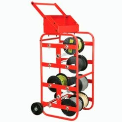 Best deal 🥰 Global Industrial™ Wire Reel Caddy, 31"H x 16"D x 14"W 💯