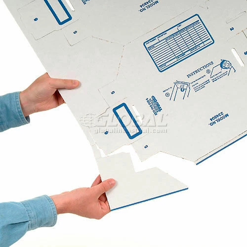 Cheap 😉 Global Industrial Foldable Corrugated Shelf Bin 2"W x 18"D x 4-1/2"H, White - Pkg Qty 100 🎉 3 Cheap 😉 Global Industrial Foldable Corrugated Shelf Bin 2"W x 18"D x 4-1/2"H, White - Pkg Qty 100 🎉 - Image 3