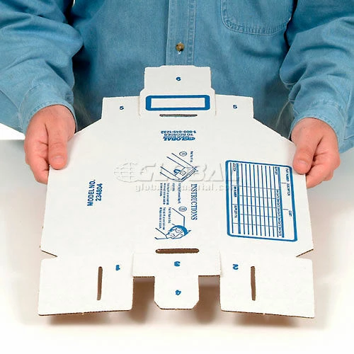 Cheap 😉 Global Industrial Foldable Corrugated Shelf Bin 2"W x 18"D x 4-1/2"H, White - Pkg Qty 100 🎉 4 Cheap 😉 Global Industrial Foldable Corrugated Shelf Bin 2"W x 18"D x 4-1/2"H, White - Pkg Qty 100 🎉 - Image 4