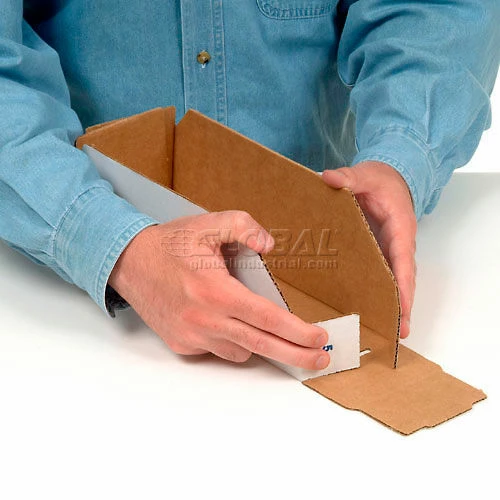 Cheap 😉 Global Industrial Foldable Corrugated Shelf Bin 2"W x 18"D x 4-1/2"H, White - Pkg Qty 100 🎉 8 Cheap 😉 Global Industrial Foldable Corrugated Shelf Bin 2"W x 18"D x 4-1/2"H, White - Pkg Qty 100 🎉 - Image 8