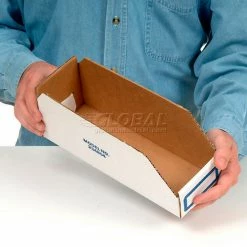 Cheap 😉 Global Industrial Foldable Corrugated Shelf Bin 2"W x 18"D x 4-1/2"H, White - Pkg Qty 100 🎉 38 Cheap 😉 Global Industrial Foldable Corrugated Shelf Bin 2"W x 18"D x 4-1/2"H, White - Pkg Qty 100 🎉 -Containers shop 234804 08