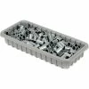 Promo 😍 Dandux Dividable Nesting Plastic Box 50P1811030 - 17-3/4"L x 10-7/8"W x 3"H, Gray - Pkg Qty 5 ✨