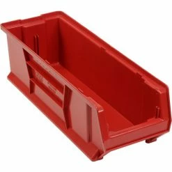 Flash Sale ๐ Quantum Storage Systems Quantum Plastic Hulk Stacking Bin, 8-1/4"W x 24"D x 9"H, Red - Pkg Qty 6 ๐ฅ
