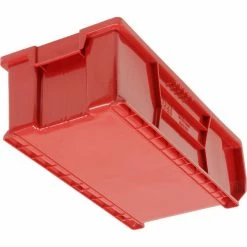 Discount 😉 Quantum Storage Systems Quantum Plastic Hulk Stacking Bin, 11"W x 24"D x 7"H, Red - Pkg Qty 4 😍 -Containers shop 238050RD 03