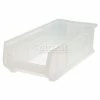 Best Pirce 🎁 Quantum Storage Systems Quantum Plastic Hulk Stacking Bin, 16-1/2"W x 24"D x 11"H, Clear 🎉