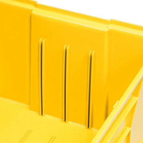 Wholesale ๐ฏ Quantum Storage Systems Quantum Plastic Hulk Stacking Bin, 16-1/2"W x 24"D x 11"H, Yellow ๐ 7 Wholesale ๐ฏ Quantum Storage Systems Quantum Plastic Hulk Stacking Bin, 16-1/2"W x 24"D x 11"H, Yellow ๐ - Image 7