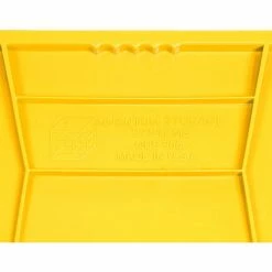 Discount 😀 Quantum Storage Systems Quantum Plastic Hulk Stacking Bin, 18-1/4"W x 24"D x 12"H, Yellow ✔️ -Containers shop 238053YL 08 1