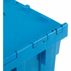 Best Pirce ✨ Global Industrial Plastic Shipping/Storage Tote W/Attached Lid, 28-1/8"x20-3/4"x15-5/8", Blue 💯 29 Best Pirce ✨ Global Industrial Plastic Shipping/Storage Tote W/Attached Lid, 28-1/8"x20-3/4"x15-5/8", Blue 💯 -Containers shop 238148BL 08