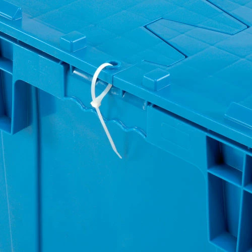 Best Pirce ✨ Global Industrial Plastic Shipping/Storage Tote W/Attached Lid, 28-1/8"x20-3/4"x15-5/8", Blue 💯 12 Best Pirce ✨ Global Industrial Plastic Shipping/Storage Tote W/Attached Lid, 28-1/8"x20-3/4"x15-5/8", Blue 💯 - Image 12