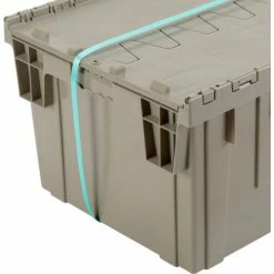 Brand new 👏 Global Industrial Plastic Shipping/Storage Tote W/Attached Lid, 28-1/8"x20-3/4"x15-5/8", Gray 💯 30 Brand new 👏 Global Industrial Plastic Shipping/Storage Tote W/Attached Lid, 28-1/8"x20-3/4"x15-5/8", Gray 💯 -Containers shop 238148 10