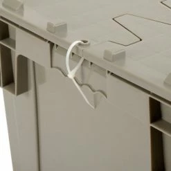 Brand new 👏 Global Industrial Plastic Shipping/Storage Tote W/Attached Lid, 28-1/8"x20-3/4"x15-5/8", Gray 💯 31 Brand new 👏 Global Industrial Plastic Shipping/Storage Tote W/Attached Lid, 28-1/8"x20-3/4"x15-5/8", Gray 💯 -Containers shop 238148 11