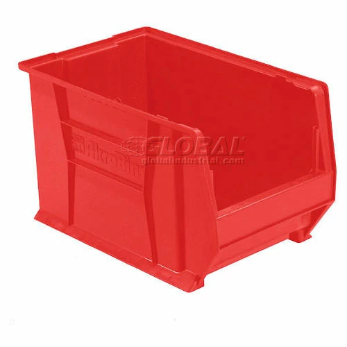Brand new 🤩 Akro-Mils® Super-Size AkroBin® Plastic Stacking Bin, 12-3/8"W x 20"D x 12"H, Red - Pkg Qty 2 👍 2 Brand new 🤩 Akro-Mils® Super-Size AkroBin® Plastic Stacking Bin, 12-3/8"W x 20"D x 12"H, Red - Pkg Qty 2 👍 - Image 2