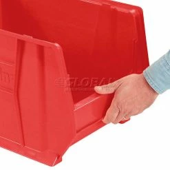 Brand new 🤩 Akro-Mils® Super-Size AkroBin® Plastic Stacking Bin, 12-3/8"W x 20"D x 12"H, Red - Pkg Qty 2 👍 21 Brand new 🤩 Akro-Mils® Super-Size AkroBin® Plastic Stacking Bin, 12-3/8"W x 20"D x 12"H, Red - Pkg Qty 2 👍 -Containers shop 238284RD 02