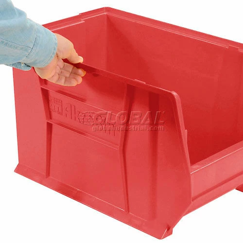 Brand new 🤩 Akro-Mils® Super-Size AkroBin® Plastic Stacking Bin, 12-3/8"W x 20"D x 12"H, Red - Pkg Qty 2 👍 7 Brand new 🤩 Akro-Mils® Super-Size AkroBin® Plastic Stacking Bin, 12-3/8"W x 20"D x 12"H, Red - Pkg Qty 2 👍 - Image 7