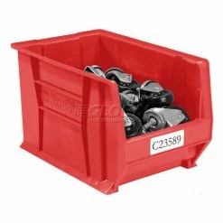 Brand new 🤩 Akro-Mils® Super-Size AkroBin® Plastic Stacking Bin, 12-3/8"W x 20"D x 12"H, Red - Pkg Qty 2 👍 27 Brand new 🤩 Akro-Mils® Super-Size AkroBin® Plastic Stacking Bin, 12-3/8"W x 20"D x 12"H, Red - Pkg Qty 2 👍 -Containers shop 238284RD 08