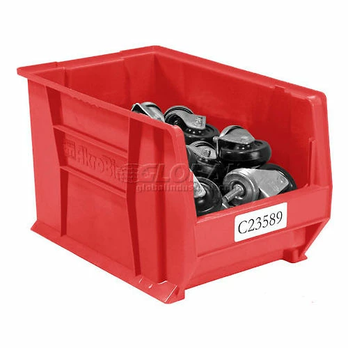 Brand new 🤩 Akro-Mils® Super-Size AkroBin® Plastic Stacking Bin, 12-3/8"W x 20"D x 12"H, Red - Pkg Qty 2 👍 9 Brand new 🤩 Akro-Mils® Super-Size AkroBin® Plastic Stacking Bin, 12-3/8"W x 20"D x 12"H, Red - Pkg Qty 2 👍 - Image 9