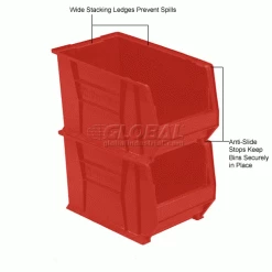Brand new 🤩 Akro-Mils® Super-Size AkroBin® Plastic Stacking Bin, 12-3/8"W x 20"D x 12"H, Red - Pkg Qty 2 👍 34 Brand new 🤩 Akro-Mils® Super-Size AkroBin® Plastic Stacking Bin, 12-3/8"W x 20"D x 12"H, Red - Pkg Qty 2 👍 -Containers shop 238284RD 5wco