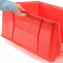 Cheapest ⌛ Akro-Mils® Super-Size AkroBin® Plastic Stacking Bin, 11"W x 23-7/8"D x 10"H, Red - Pkg Qty 4 ❤️ 16 Cheapest ⌛ Akro-Mils® Super-Size AkroBin® Plastic Stacking Bin, 11"W x 23-7/8"D x 10"H, Red - Pkg Qty 4 ❤️ -Containers shop 238286RD 04