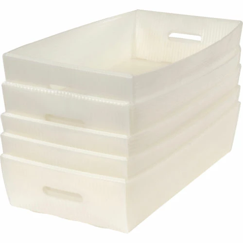 Outlet ⭐ Global Industrial™ Corrugated Plastic Mail Tray 24-1/2 X 12 X 4-1/2 Natural - Pkg Qty 10 🌟 5 Outlet ⭐ Global Industrial™ Corrugated Plastic Mail Tray 24-1/2 X 12 X 4-1/2 Natural - Pkg Qty 10 🌟 - Image 5