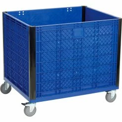 Cheap 🧨 Global Industrial™ Easy Assembly Solid Wall Container - Casters 39-1/4 x 31-1/2 x 34 Overall ✔️