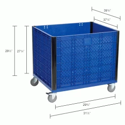 Cheap ๐งจ Global Industrial Easy Assembly Solid Wall Container - Casters 39-1/4 x 31-1/2 x 34 Overall โ๏ธ 37 Cheap ๐งจ Global Industrial Easy Assembly Solid Wall Container - Casters 39-1/4 x 31-1/2 x 34 Overall โ๏ธ -Containers shop 239452C dim