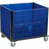 Cheap 💯 Global Industrial™ Easy Assembly Solid Wall Container - Drop Gate/Casters 39-1/4x31-1/2x34 OH 🔔