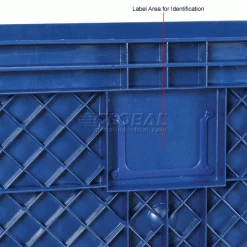 Outlet 👍 Global Industrial™ Easy Assembly Solid Wall Container 39-1/4 x 31-1/2 x 33-1/2 Overall 🔥 -Containers shop 239452 4wco
