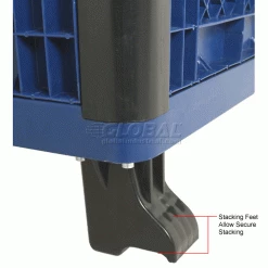 Outlet 👍 Global Industrial™ Easy Assembly Solid Wall Container 39-1/4 x 31-1/2 x 33-1/2 Overall 🔥 -Containers shop 239452 5wco
