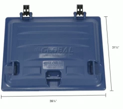 Cheapest 👏 Global Industrial™ Solid Lid For Bulk Container ❤️ -Containers shop 239453 dim