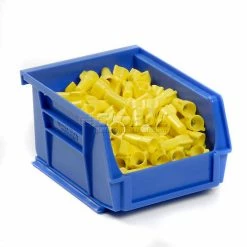 Best deal ✨ Global Industrial Plastic Stack & Hang Bin (24) 5-1/2"x10-7/8x5" & (24) 4-1/8"x5-3/8"x3", Blue 🥰 -Containers shop 239470BL 01